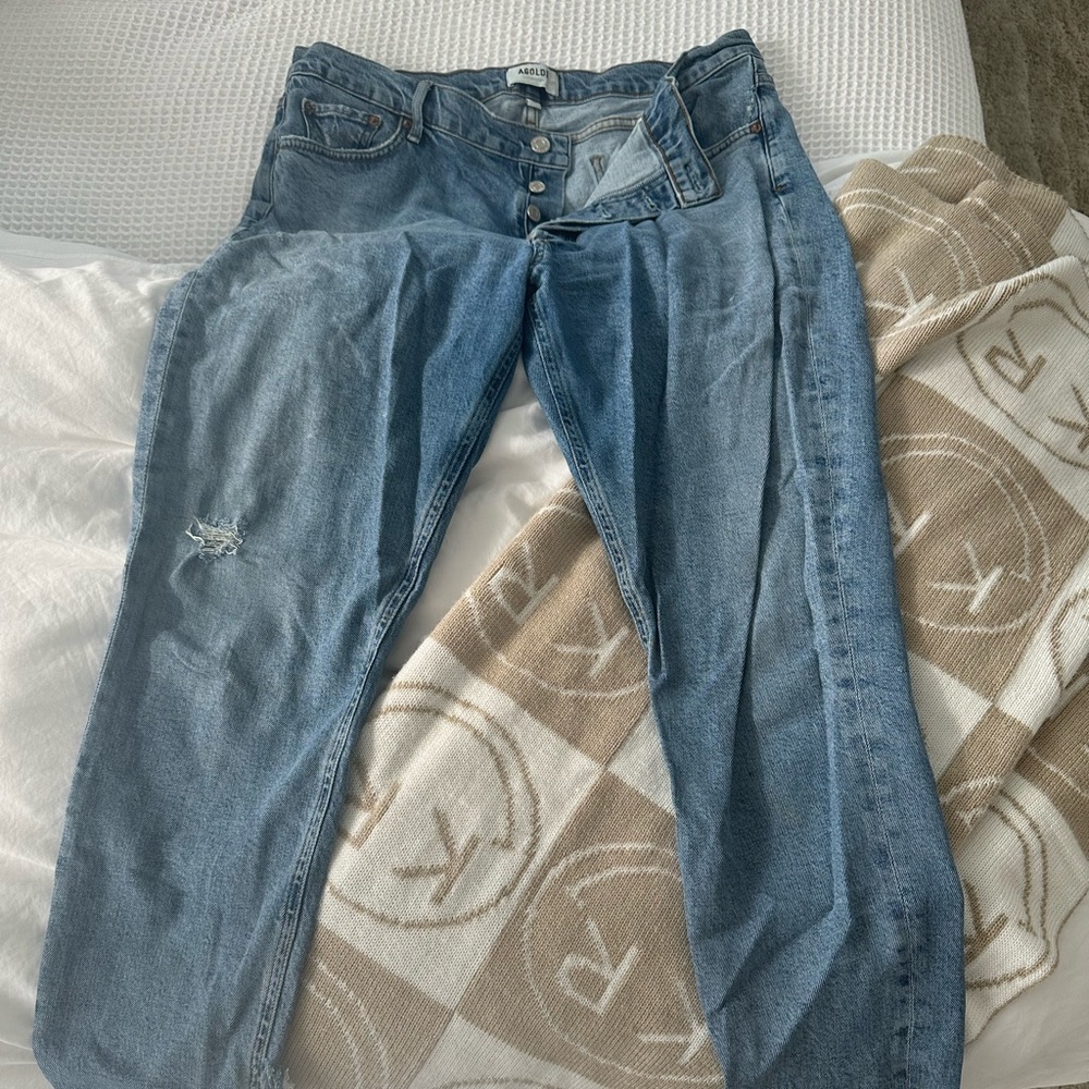 agolde jamie high rise classic jeans
